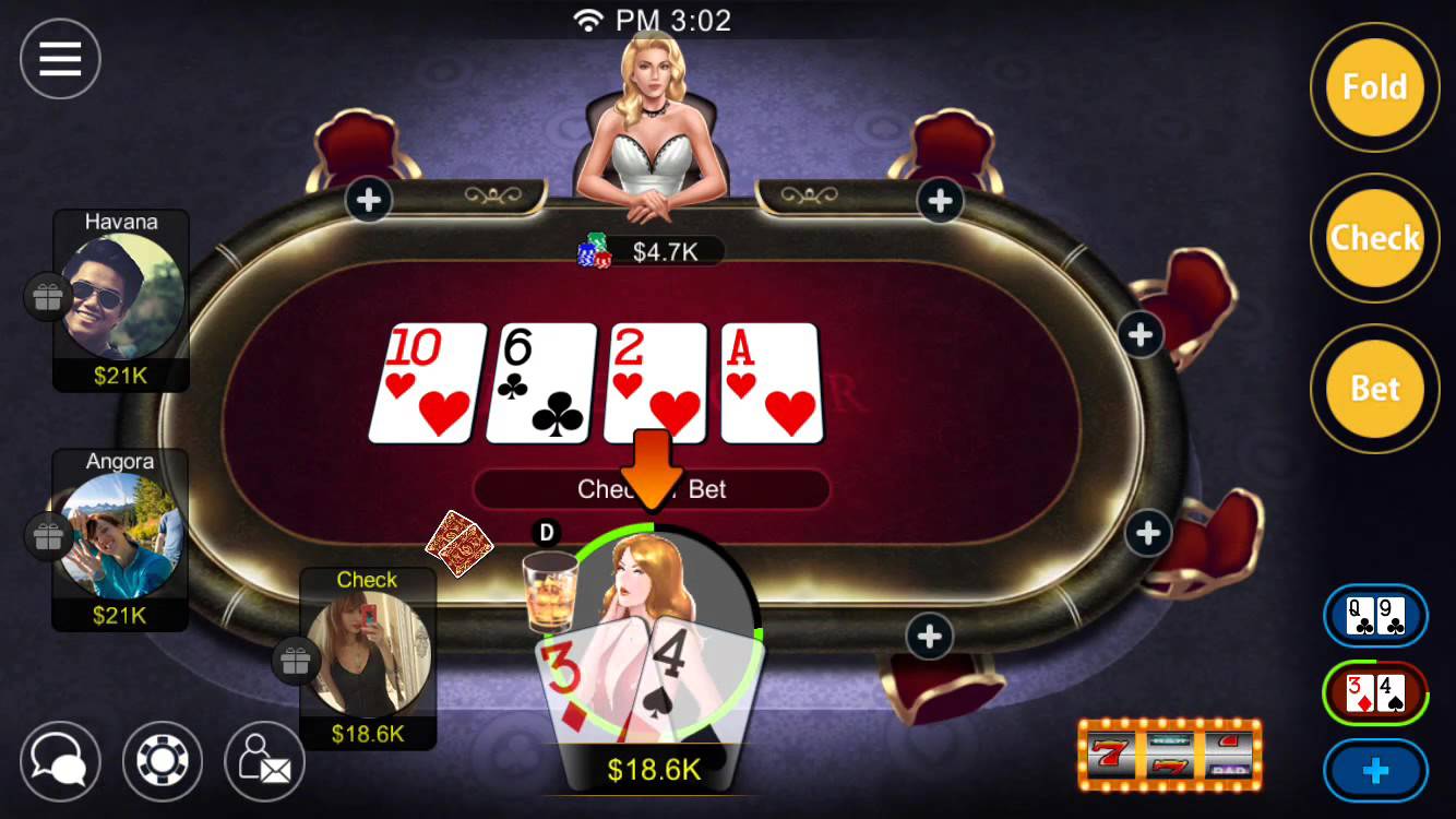 Texas Holdem: Dinger Poker